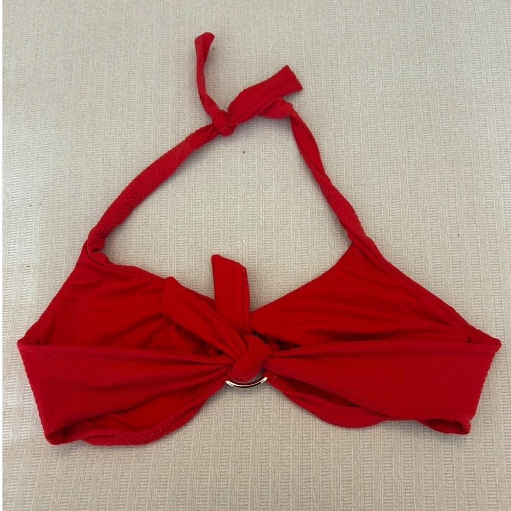 Melissa Odabash Brussels Red Bikini Top - Picture 4 of 6